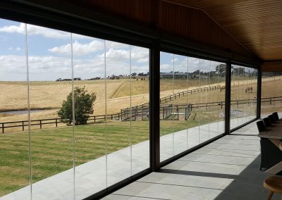 enclosed balcony