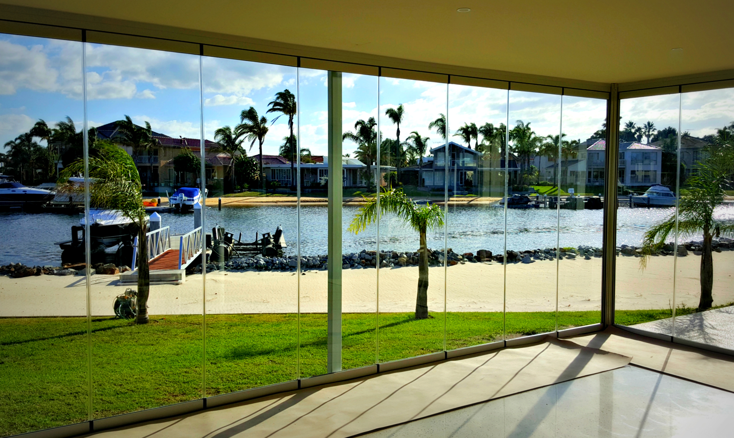 Enclosed patio